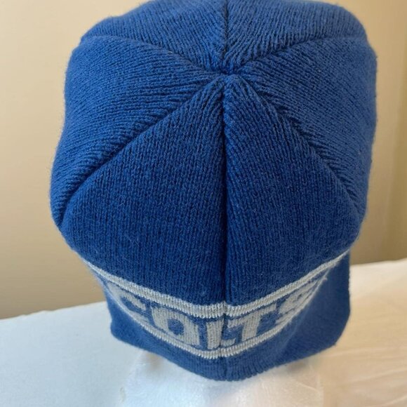 NFL Team Gear Colts Fan Knit hat Toboggin Thick Chunky Warm - Picture 6 of 7